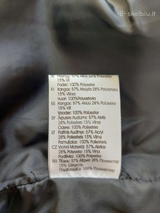 Naujas, madingas, šiltas švarkelis, dydis 36 - nuotraukos Nr. 5