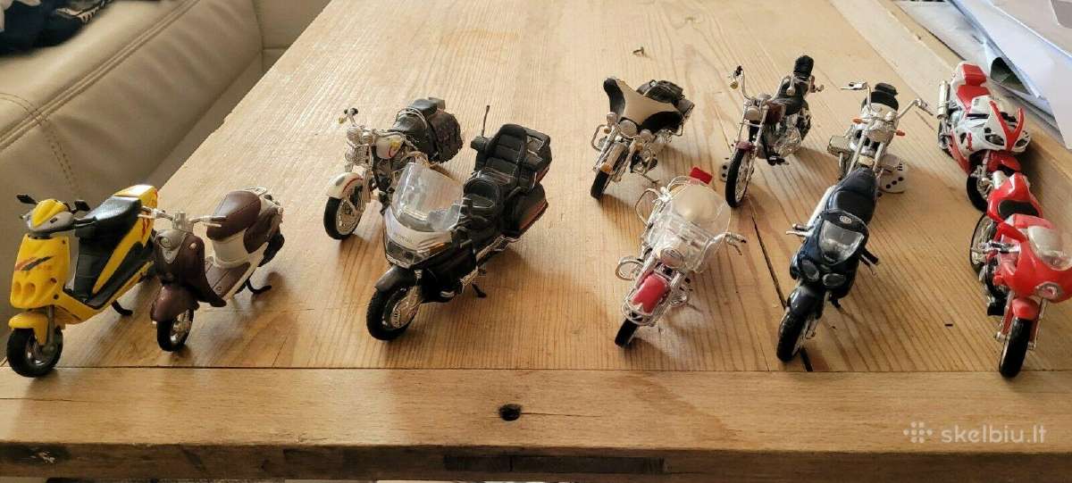 Motociklų modeliai modeliukai 1:18 - nuotraukos Nr. 2