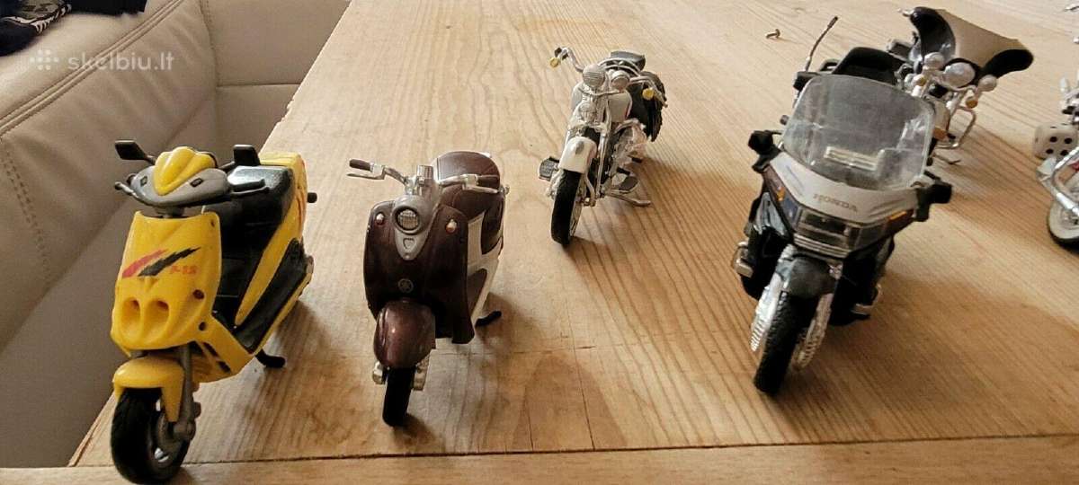 Motociklų modeliai modeliukai 1:18 - nuotraukos Nr. 3