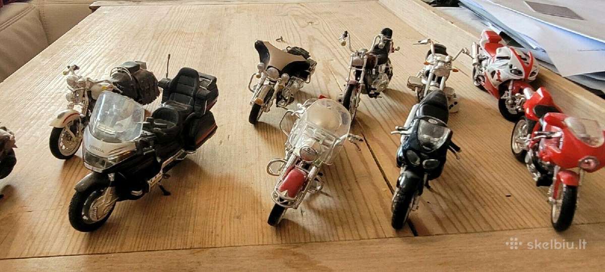 Motociklų modeliai modeliukai 1:18 - nuotraukos Nr. 4