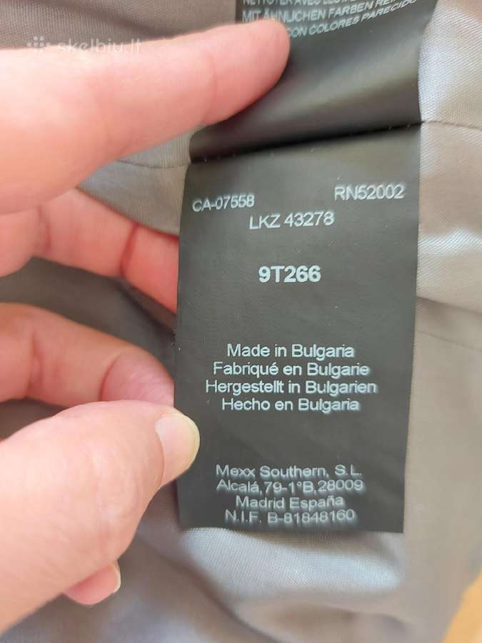 Naujas, šiltas kostiumėlis, dydis 36-38 - nuotraukos Nr. 4