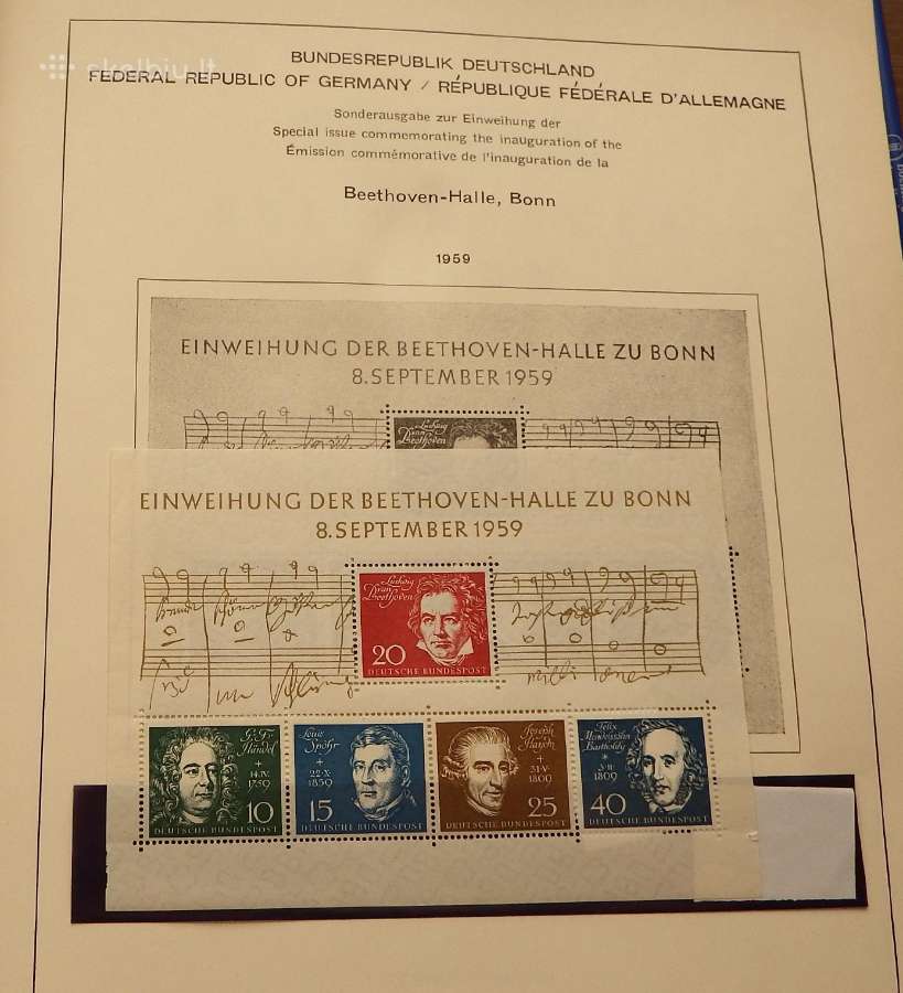Vokietija 1956-71 m. pilna kolekcija+1951 m. serij - nuotraukos Nr. 17