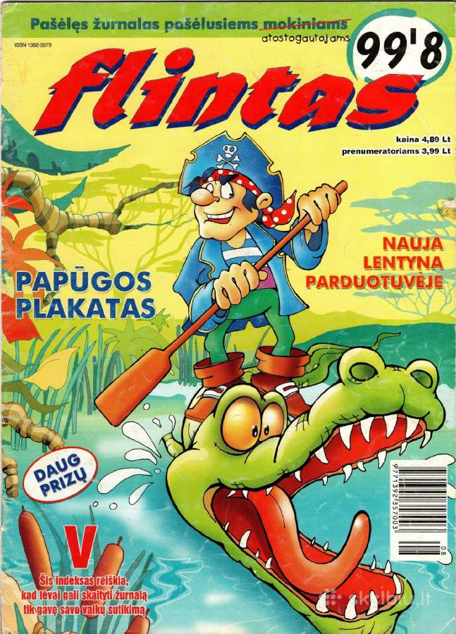 Perku žurnalus "Flintas" iki 2004 m. leidimo Skelbiu.lt