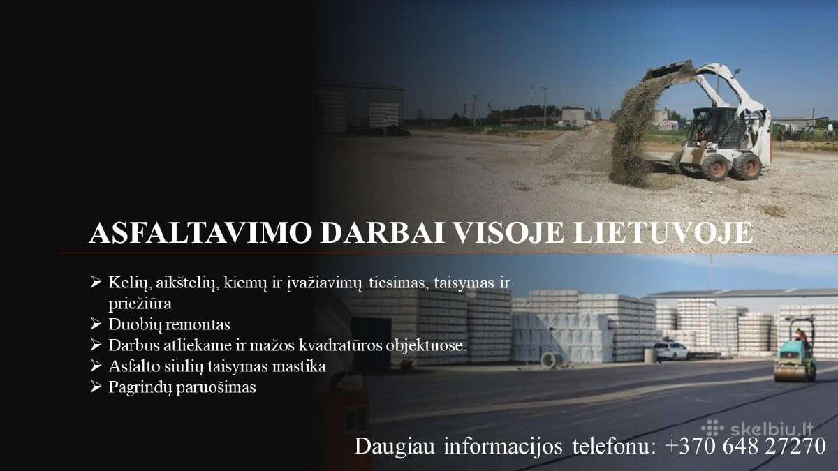 Asfaltavimo darbai Klaipėdoje - nuotraukos Nr. 2