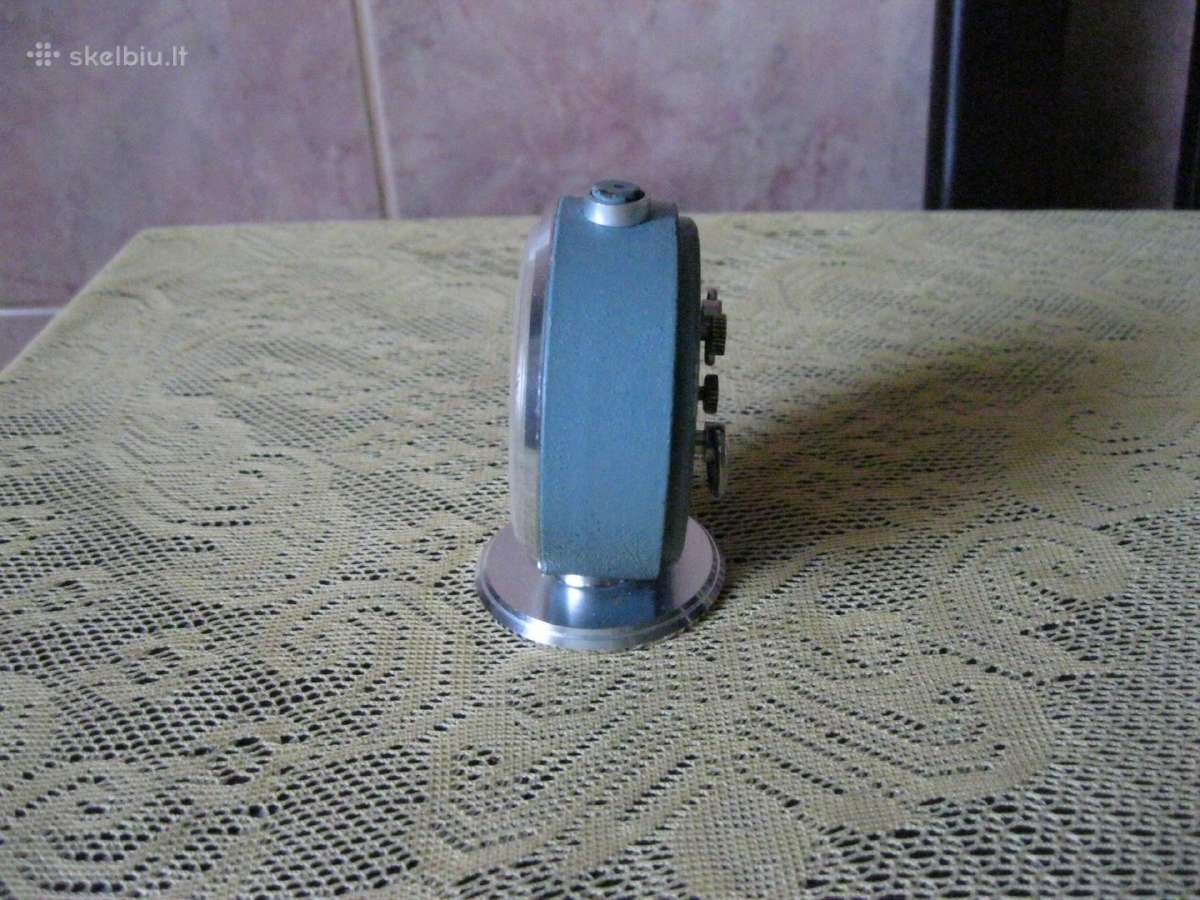 CcCCCP Budilnikas - Žadintuvas .zr. foto. Metalini - nuotraukos Nr. 4