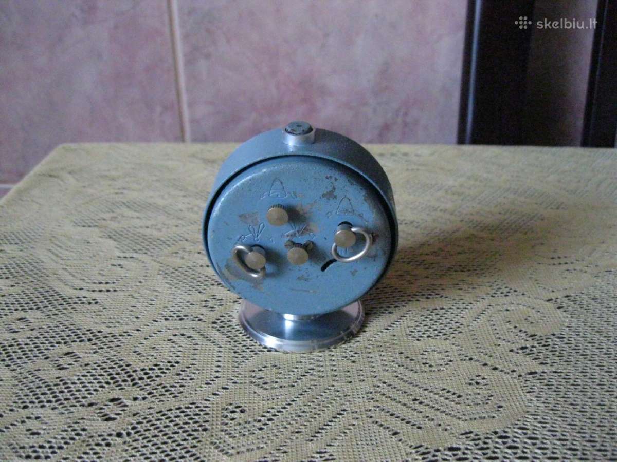 CcCCCP Budilnikas - Žadintuvas .zr. foto. Metalini - nuotraukos Nr. 5
