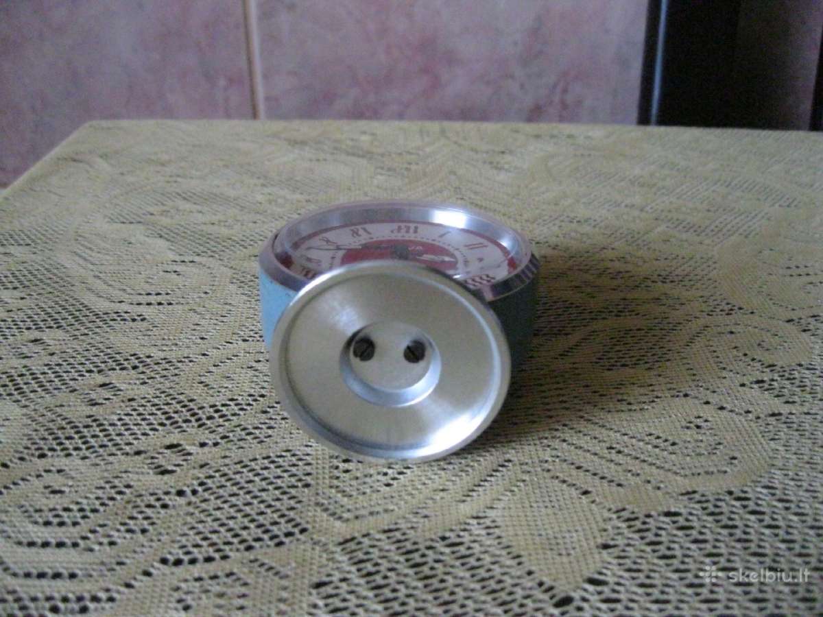 CcCCCP Budilnikas - Žadintuvas .zr. foto. Metalini - nuotraukos Nr. 7