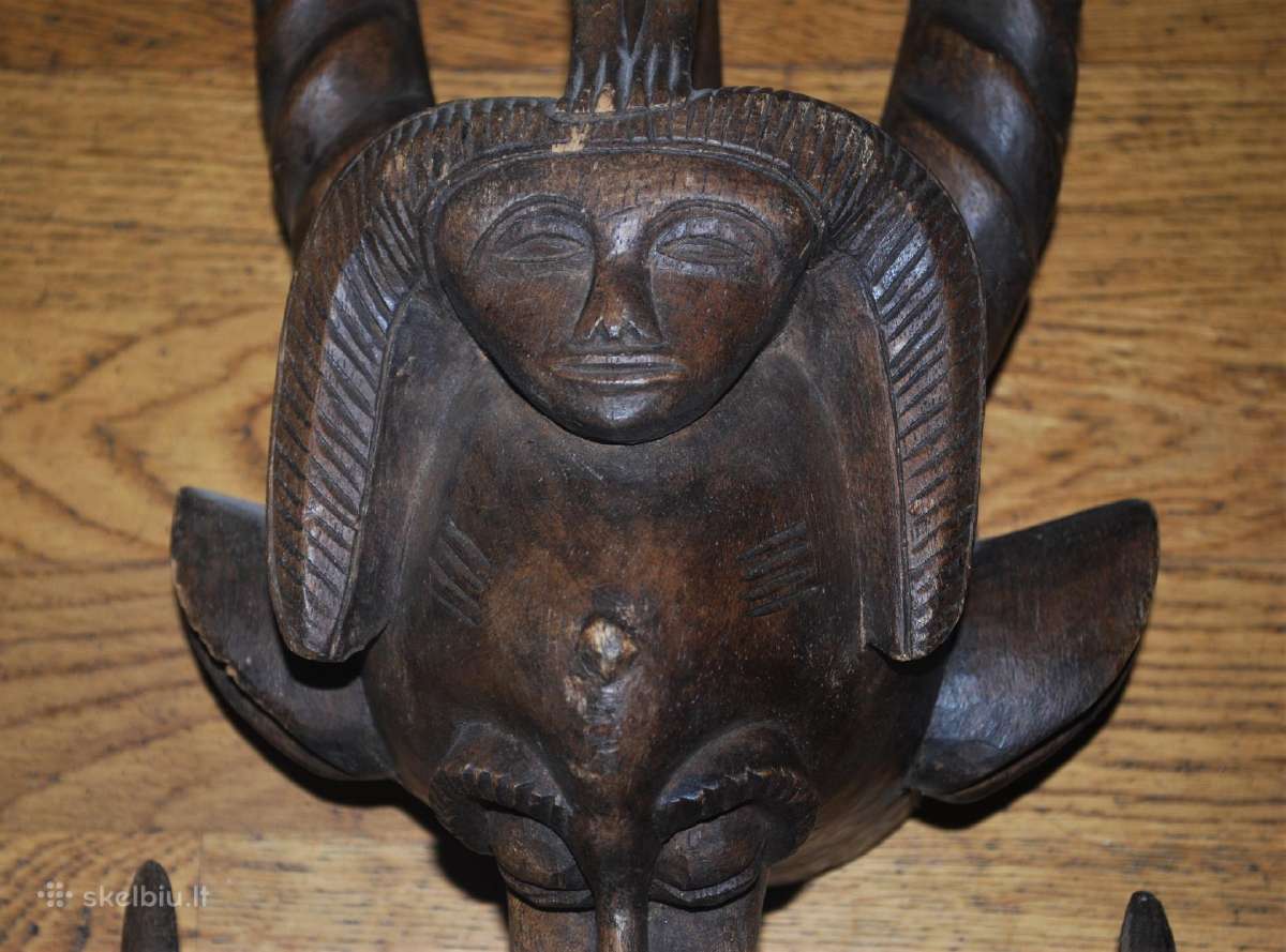 Afrikos menas - Senufo laidotuvių šalmas - nuotraukos Nr. 3
