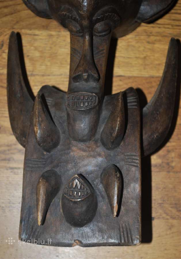 Afrikos menas - Senufo laidotuvių šalmas - nuotraukos Nr. 4