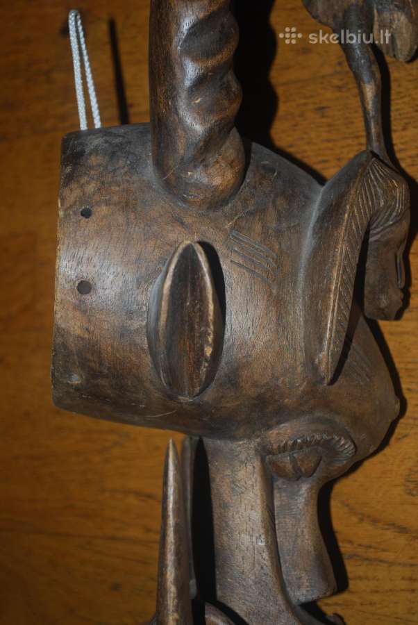 Afrikos menas - Senufo laidotuvių šalmas - nuotraukos Nr. 16