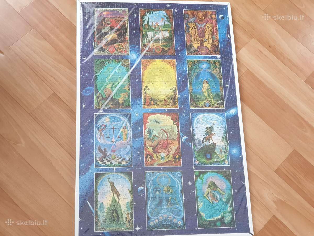 Kolekcijai paveikslas 12 zodiako ženklų