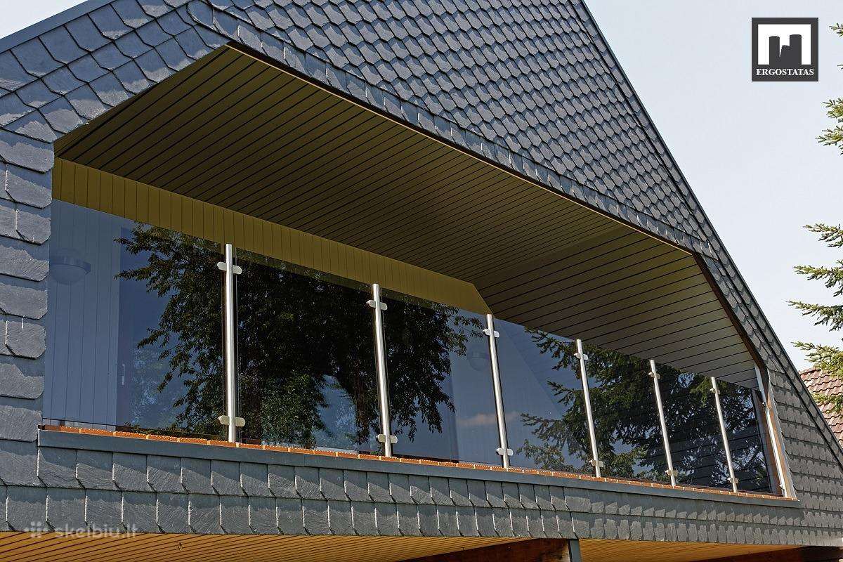 Laiptų, balkonų turėklai, pandusai neįgaliems - nuotraukos Nr. 13