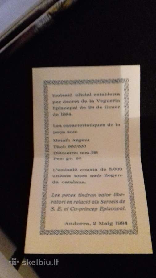 Andoros moneta - nuotraukos Nr. 3