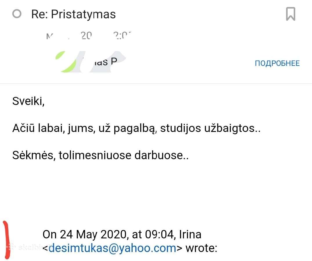 Profesionali pagalba studentams: atsiliepimai - nuotraukos Nr. 11