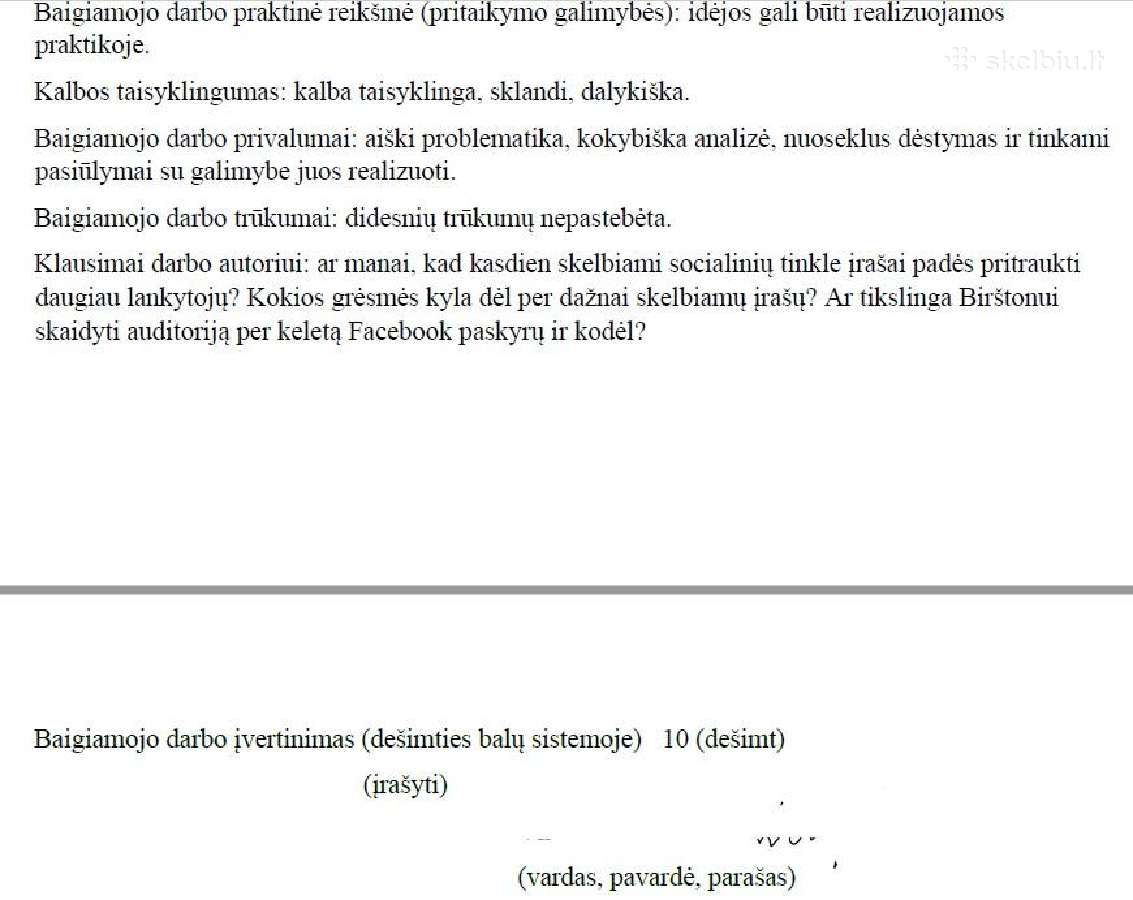 Profesionali pagalba studentams: atsiliepimai - nuotraukos Nr. 8