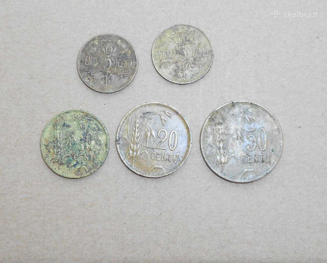 1925m Lietuvos centai (2)
