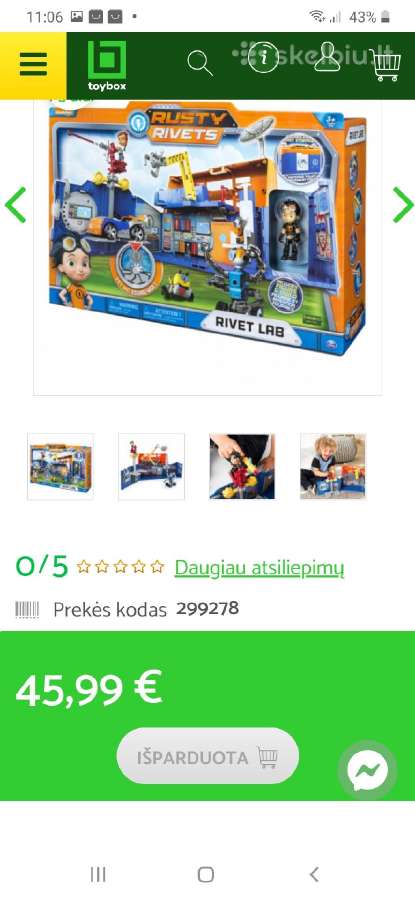 Rusty Rivets didelis konstruktorių rinkinys - nuotraukos Nr. 6