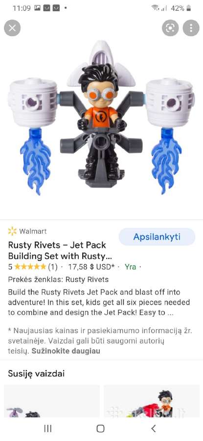 Rusty Rivets didelis konstruktorių rinkinys - nuotraukos Nr. 9