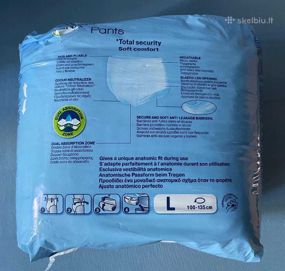 Sauskelnės Tena Pants Plus, L, 14vnt - nuotraukos Nr. 3