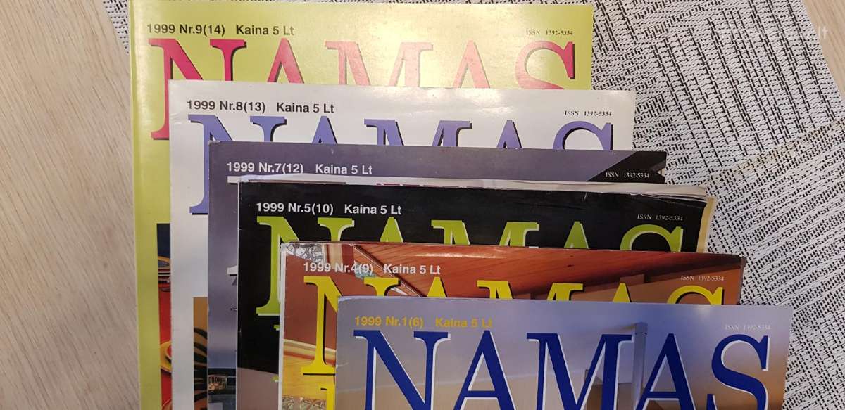 Seni architektūros žurnalai Namas ir Aš 1999m - nuotraukos Nr. 3