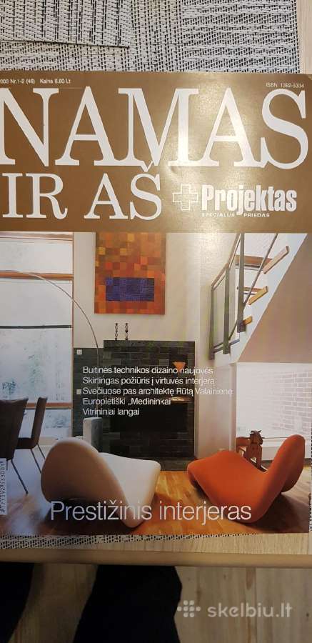 Seni architektūros žurnalai Namas ir Aš 2000m - nuotraukos Nr. 5