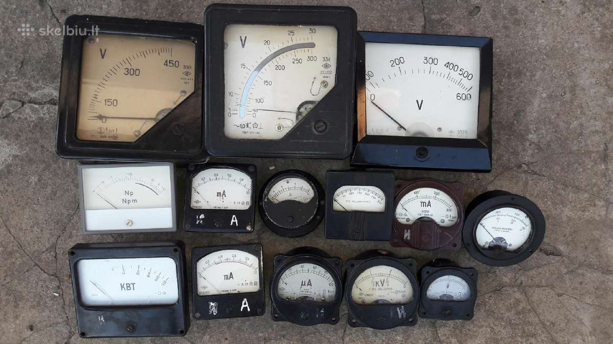 Tarybiniai Tssr (CcCCCP) matavimo prietaisai