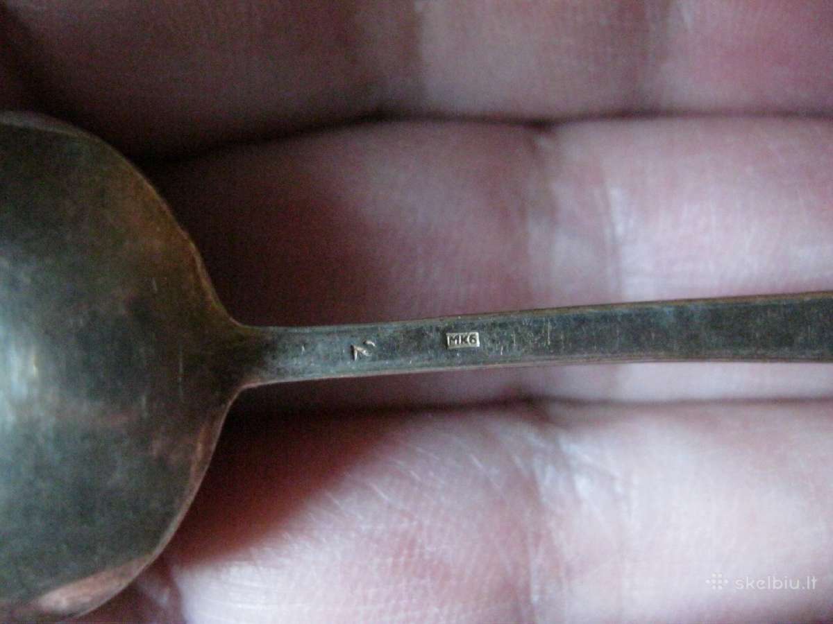 Is CCCP 6 vnt. Nauji Paauksuoti Arbatos Saukstelia - nuotraukos Nr. 7