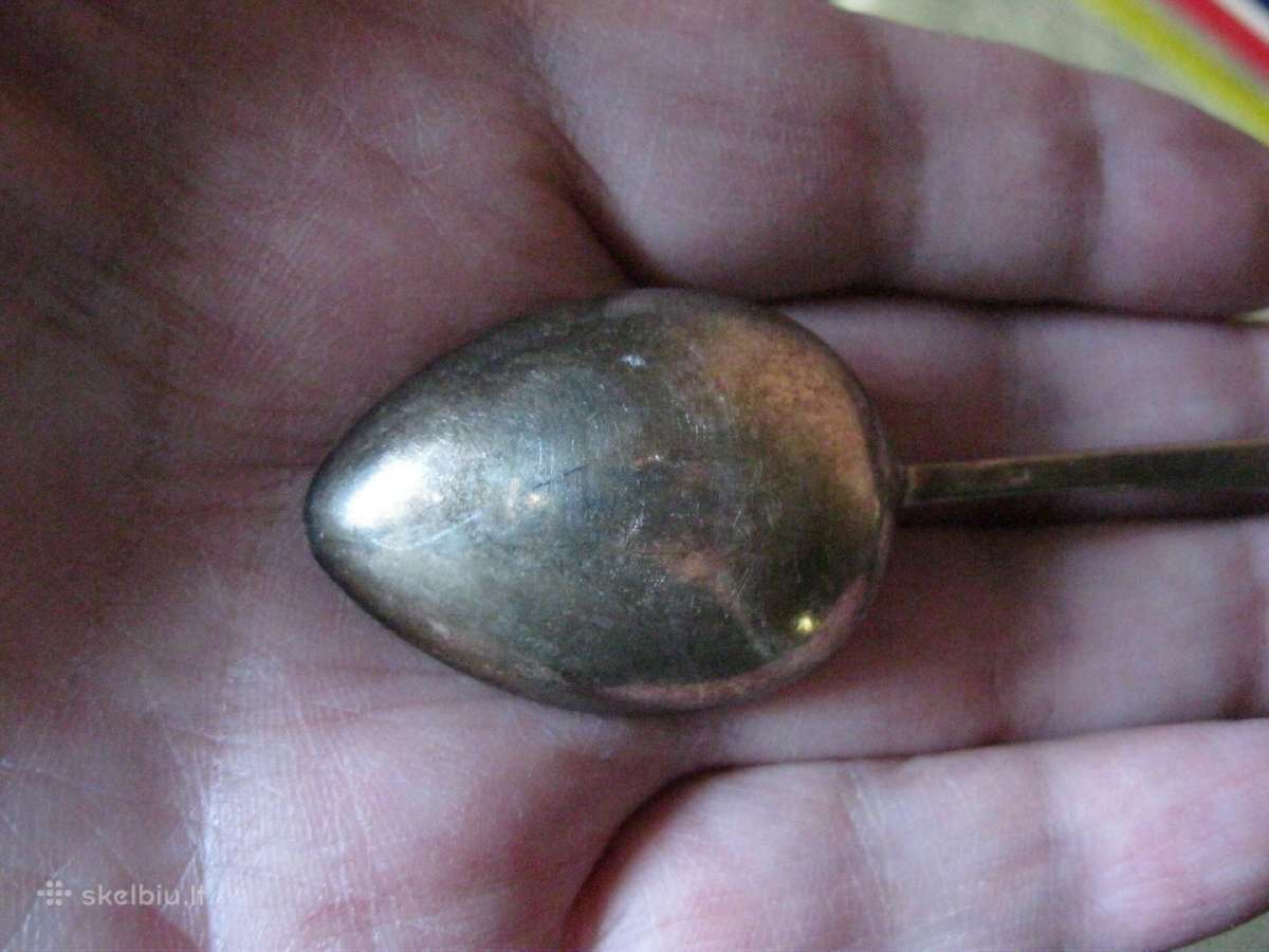 Is CCCP 6 vnt. Nauji Paauksuoti Arbatos Saukstelia - nuotraukos Nr. 8