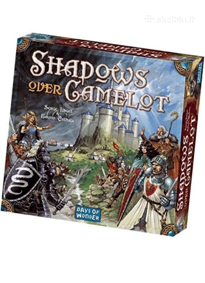 Stalo zaidimas "Shadows over Camelot"