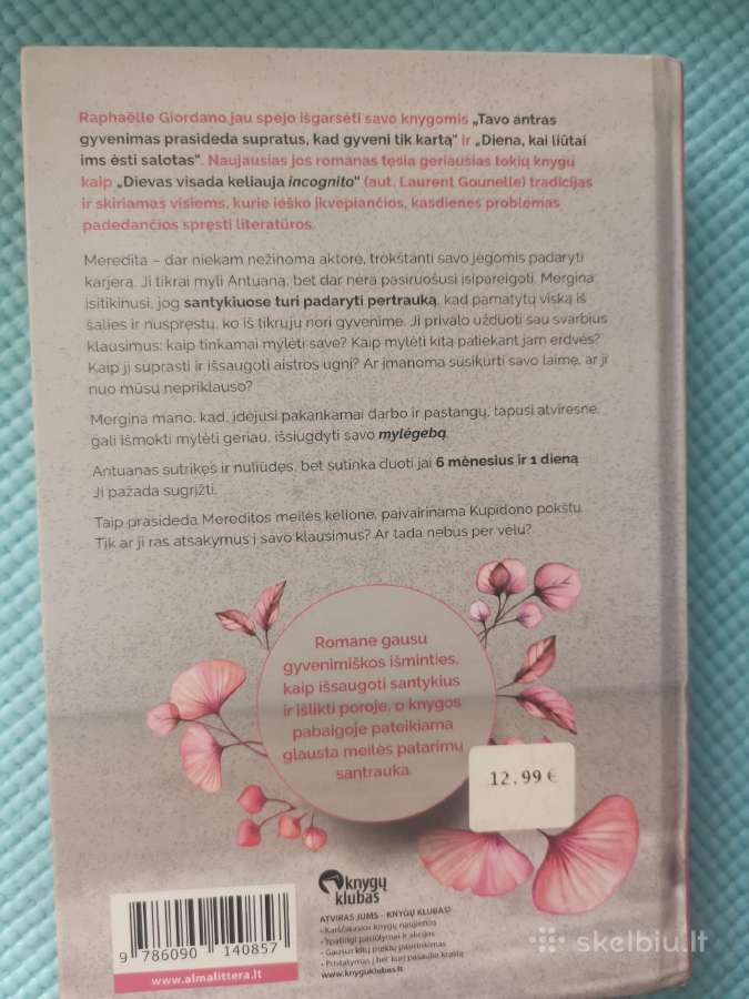 Knyga Kupidonas kartoniniais sparnais - nuotraukos Nr. 2
