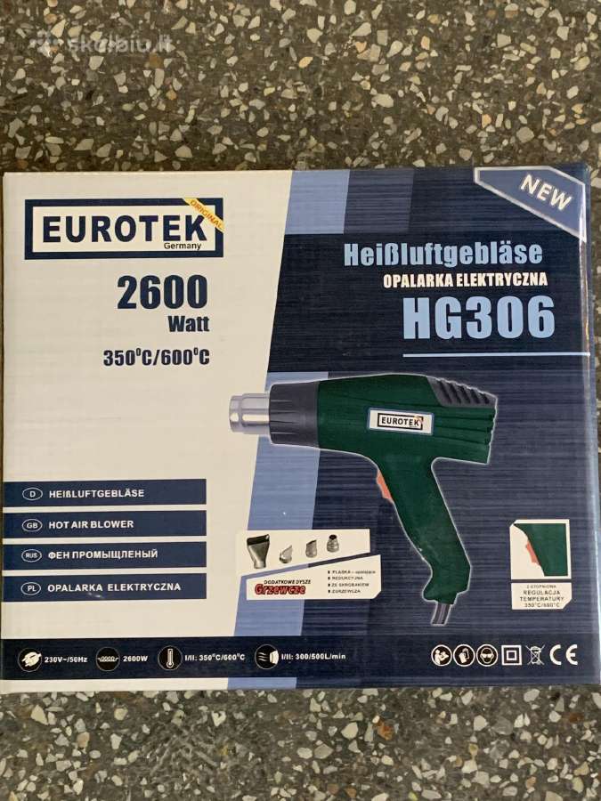 Plastiko Suvirinimo Aparatas Kaitinimo fenas - nuotraukos Nr. 17