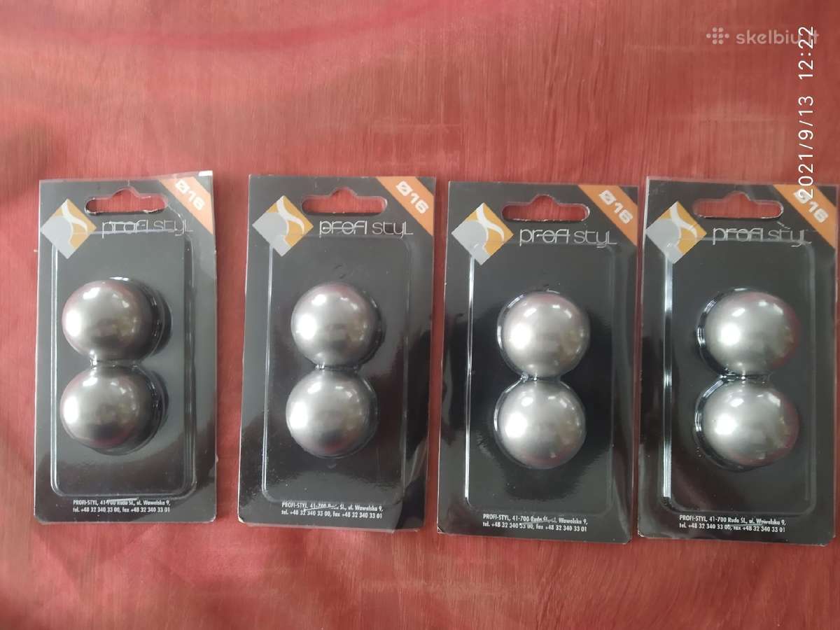 Karnizams D16 rutuliukai satin nikel