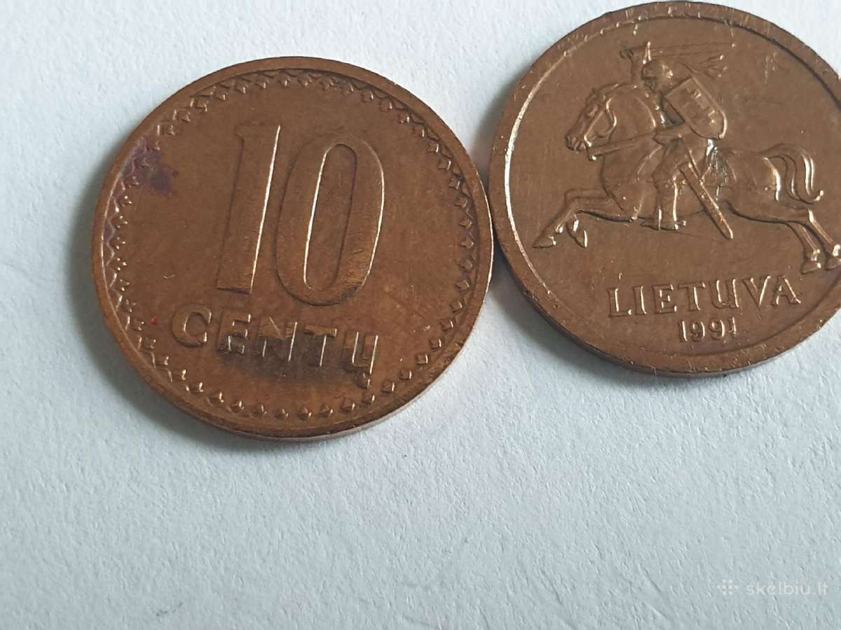 1991 m lietuviški centukai