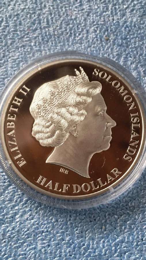 Moneta Solomon isl. 2019m. 50 cents, cu-ni - nuotraukos Nr. 2