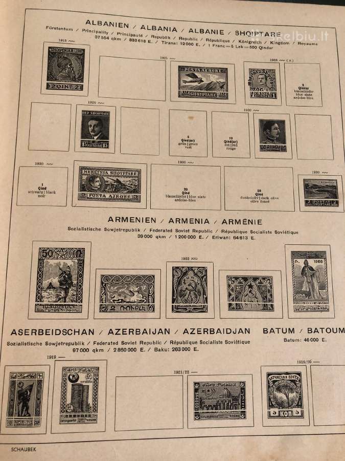 Trečio reicho pašto ženklų albumas - nuotraukos Nr. 6