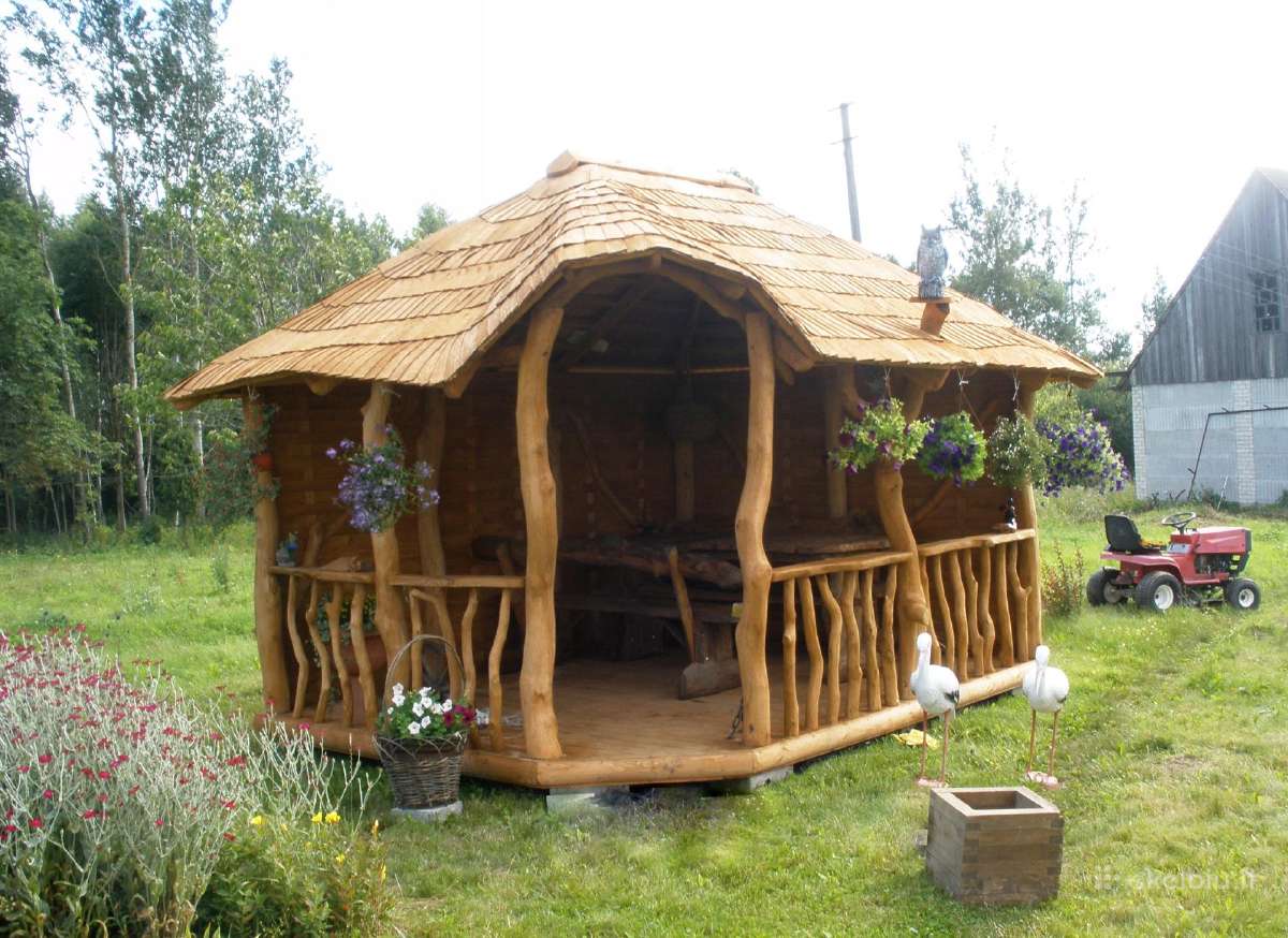 Pavėsinės, terasos, supynės - nuotraukos Nr. 6