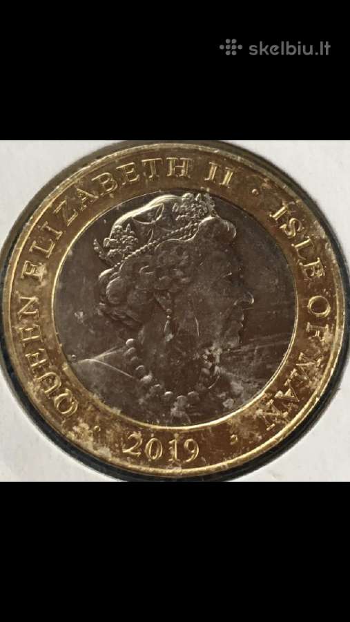 Moneta Gibraltar 2019m. 2 svarai, cu-ni - nuotraukos Nr. 2