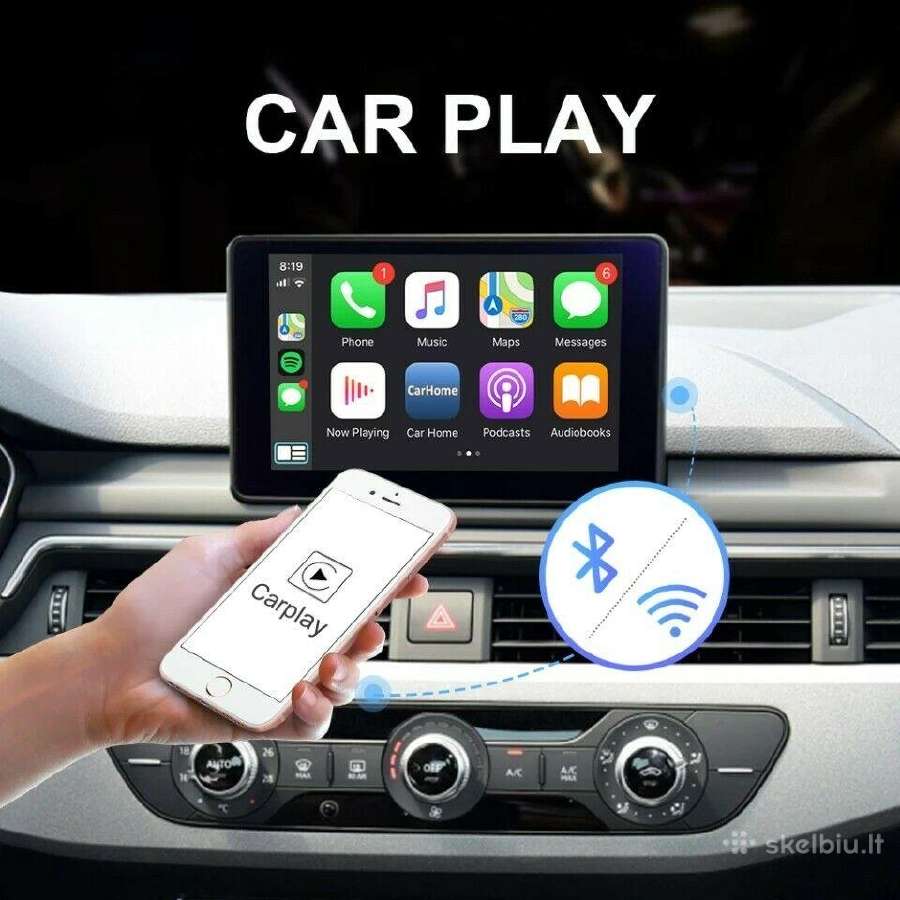 Bluetooth Usb Adapteris Carplay/androidauto - nuotraukos Nr. 11