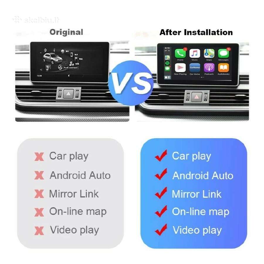 Bluetooth Usb Adapteris Carplay/androidauto - nuotraukos Nr. 13