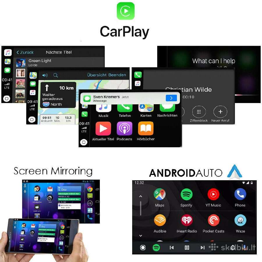 Bluetooth Usb Adapteris Carplay/androidauto - nuotraukos Nr. 17
