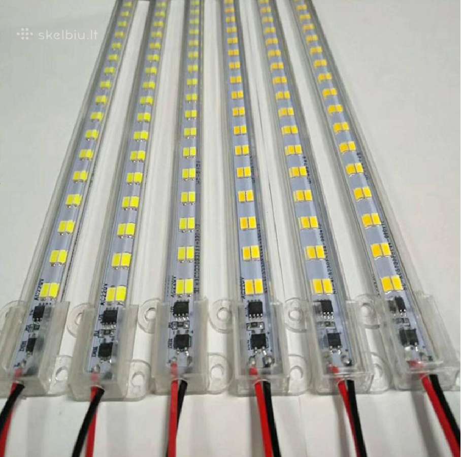 LED šviestuvai 1m ilgio 50w-480w 4500/6500k