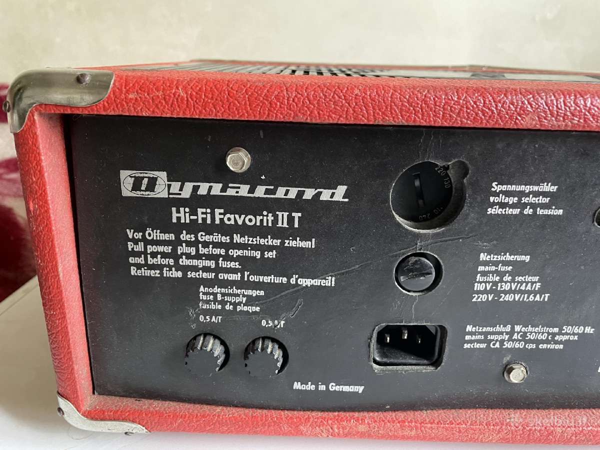 Stiprintuvas Dynacord Hifi Favorit T - nuotraukos Nr. 4