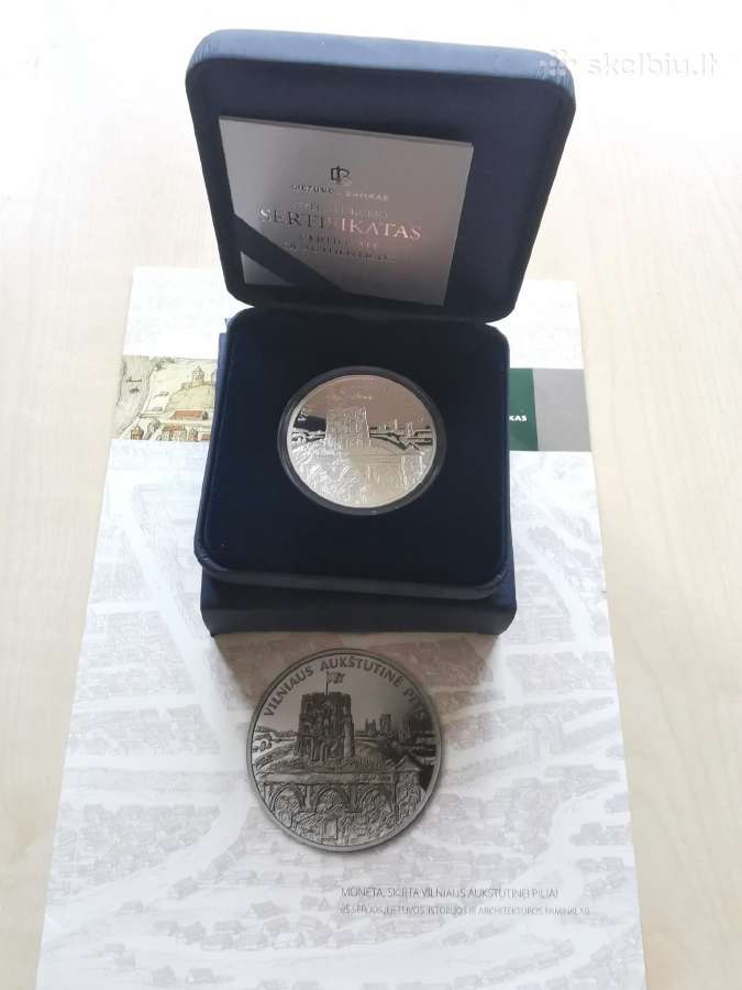 2011m 50 litų Vilniaus Aukštutinė pilis