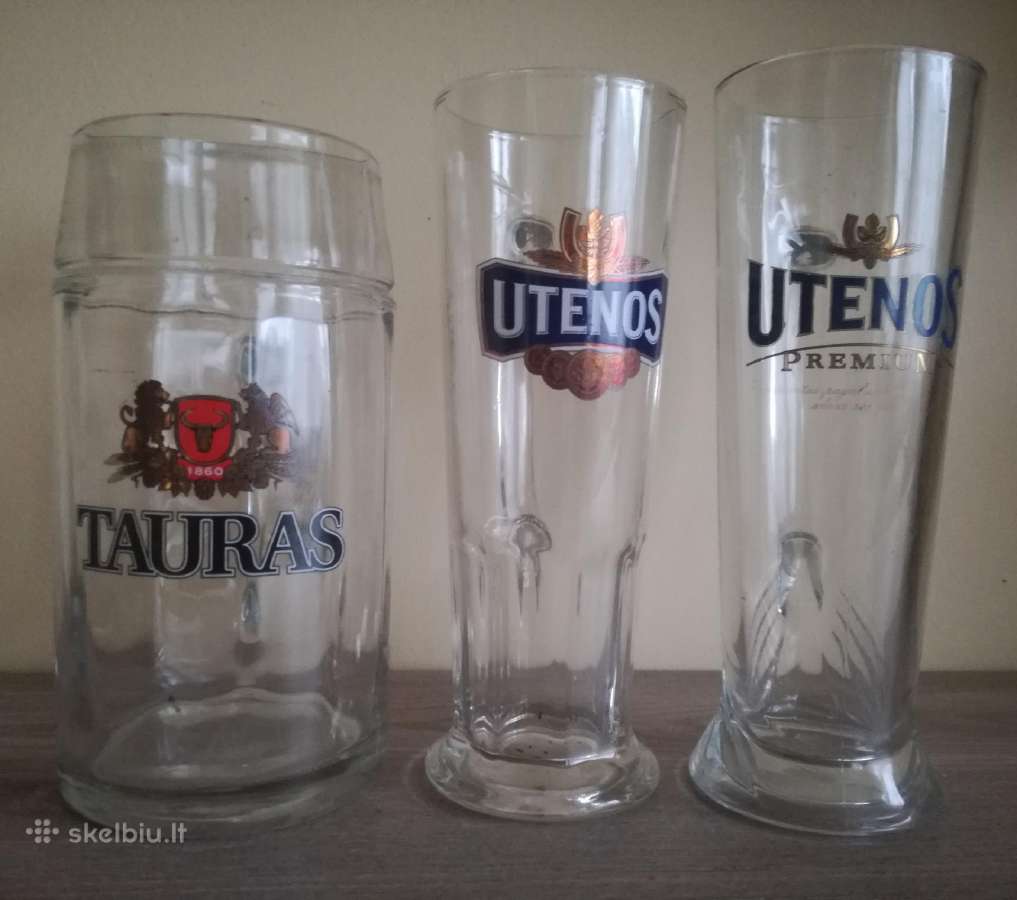 Įvairios alaus taurės ir bokalai - nuotraukos Nr. 5