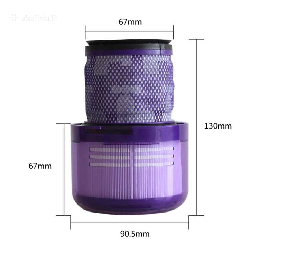 Filtrai Dyson V15. Dyson V11 Filtras - nuotraukos Nr. 3