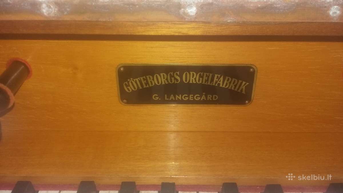 Dumplinis Göteborgs Orgelfabrik vargonas - nuotraukos Nr. 2