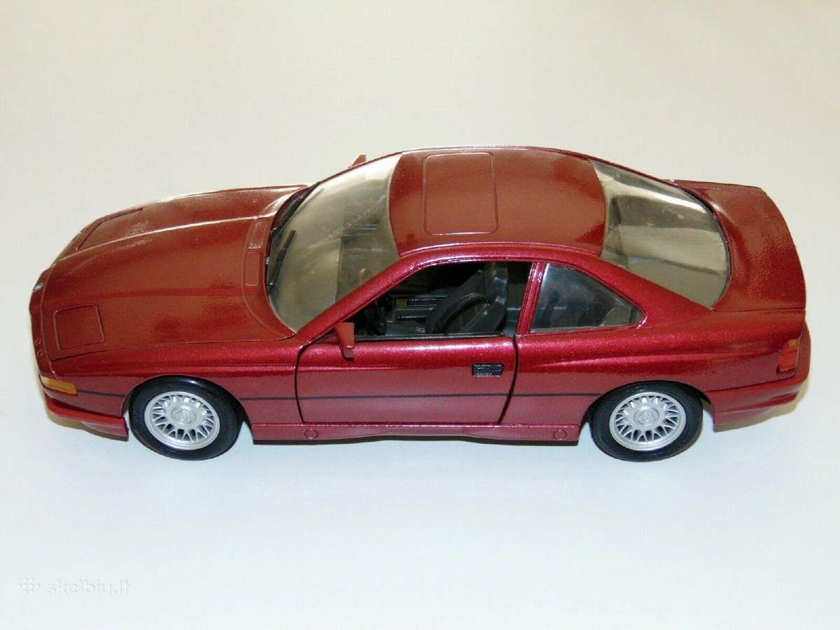 Modeliai: Bmw 850i 8 serijos 1:18 modelis - nuotraukos Nr. 2