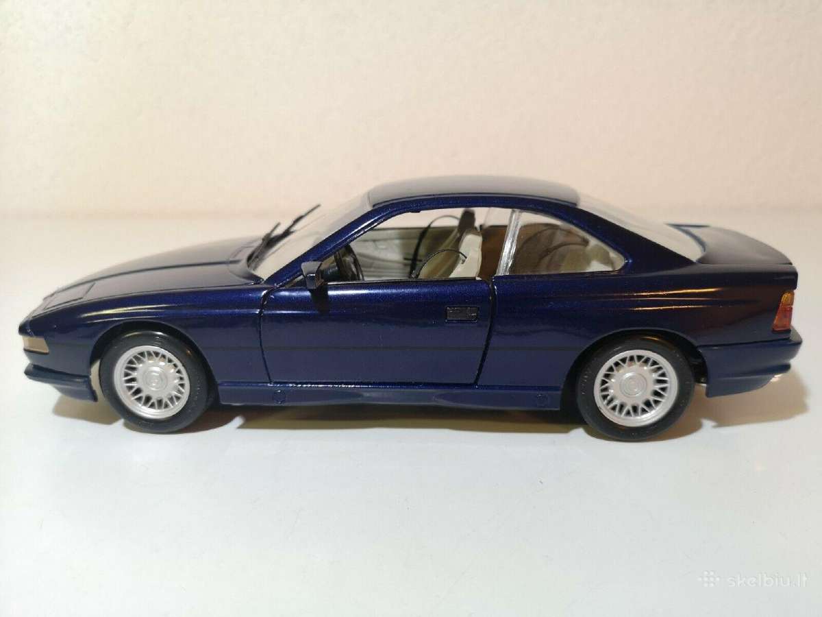 Modeliai: Bmw 850i 8 serijos 1:18 modelis - nuotraukos Nr. 7