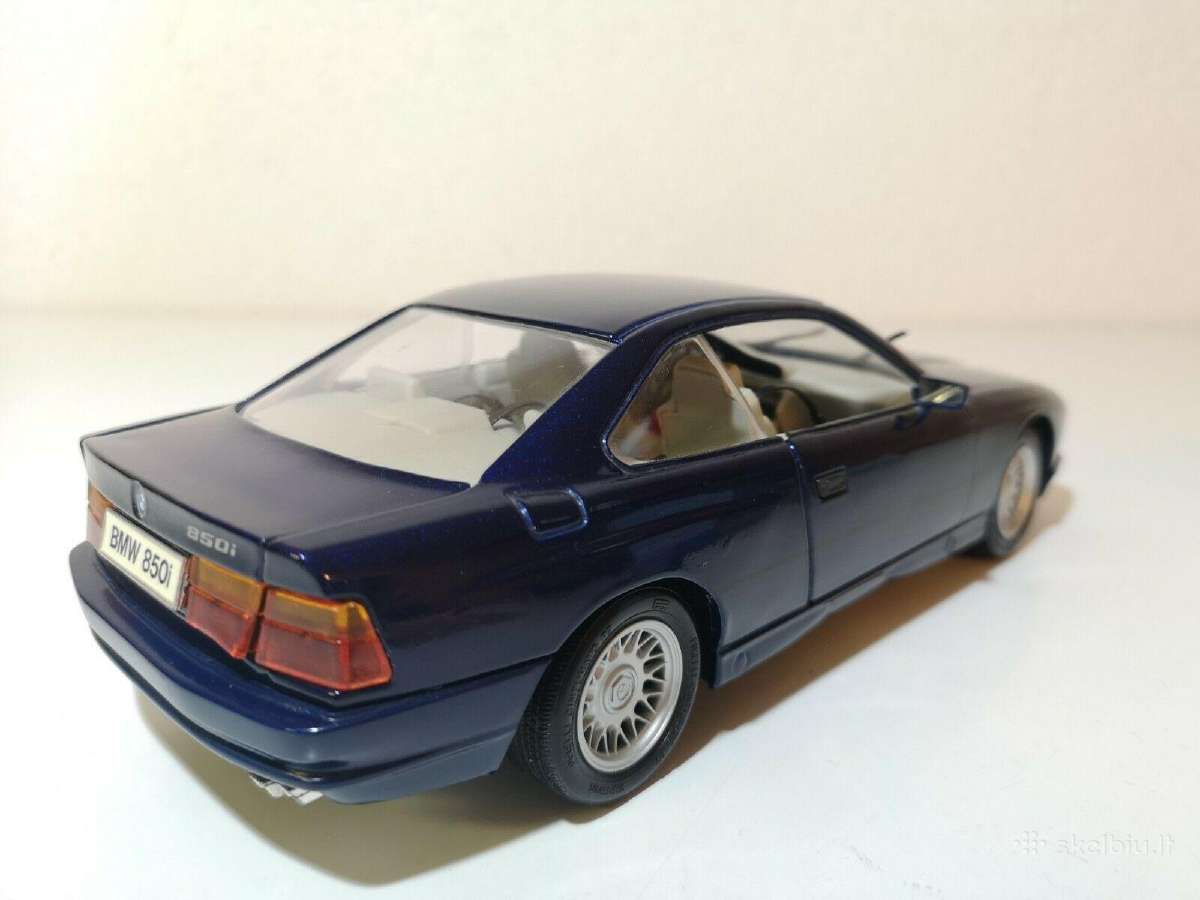 Modeliai: Bmw 850i 8 serijos 1:18 modelis - nuotraukos Nr. 11