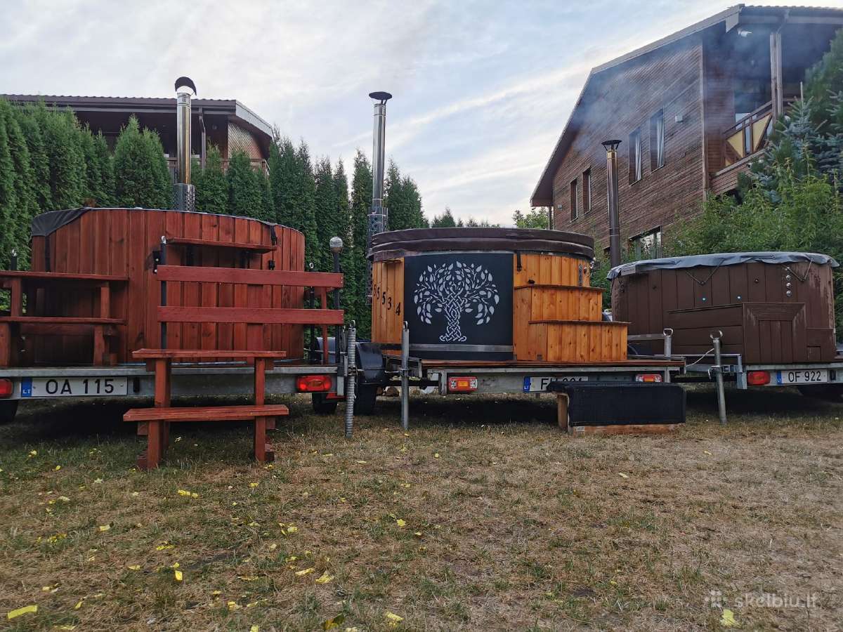 Kubilo ir pirties ant ratų nuoma Mobili pirtis - nuotraukos Nr. 14